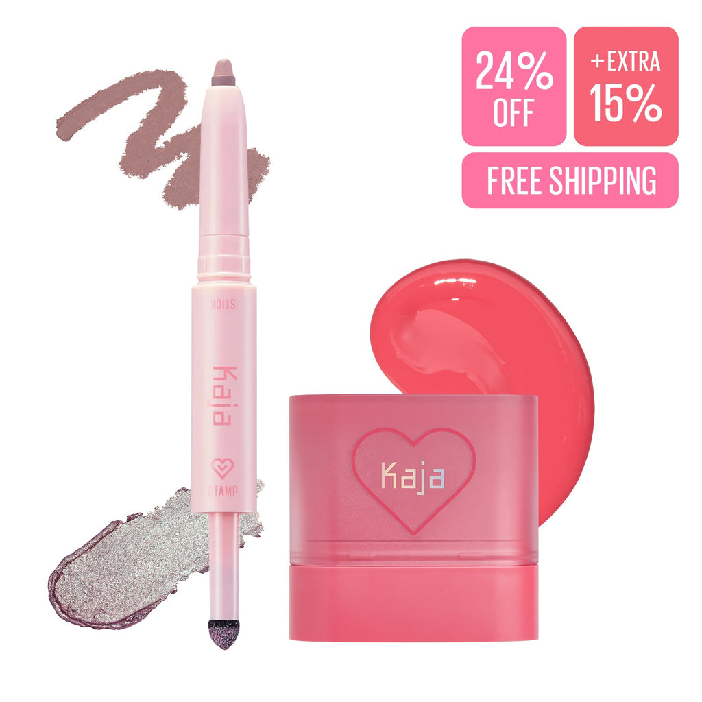 Kaja Dewy Glow Duo | Eye, Cheek \u0026 Lip Multi-Stick Set, image size:1024x1024